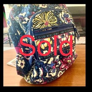 Very Bradley backpack. Very cute!